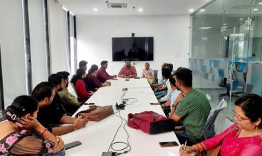 सागर स्मार्ट सिटी की इनक्यूबेशन सेंटर बिल्डिंग में स्टार्टअप्स के प्रथम बैच का हुआ शुभारंभ’