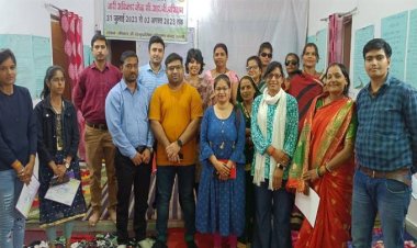 नारी अधिकार केंद्र और जेंडर फार्म राजगढ़ भोपाल सीहोर छतरपुर में की स्थापना के लक्ष्य से तीन दिवसीय प्रशिक्षण का समापन हुआ