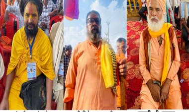देश के विभिन्न हिस्सों से आये साधु-संतों ने व्यक्त की प्रसन्नता