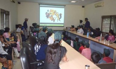 वन विहार में दिव्यांग विद्यार्थियों के लिए विशेष नेचर कैम्प का आयोजन