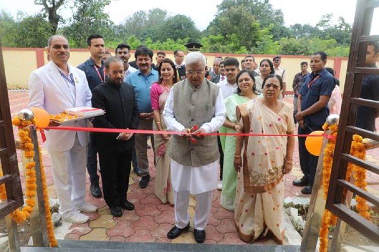 राज्यपाल श्री पटेल ने राजभवन पचमढ़ी में एक करोड़ 12 लाख से अधिक के निर्माण कार्यों का किया लोकार्पण