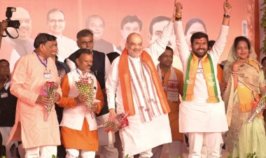 प्रदेश कांग्रेस में तीन परिवारों का बोलबाला-तीन तिगड़ा, काम बिगड़ा  :- श्री अमित शाह जी