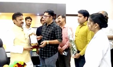 उप मुख्यमंत्री श्री शुक्ल का जूनियर डॉक्टर्स ने जताया आभार