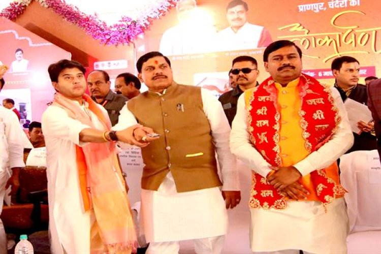 प्राचीन नगरी चंदेरी के हर एक कोने और पत्थर में बसी भारत की संस्कृति - मुख्यमंत्री डॉ. यादव