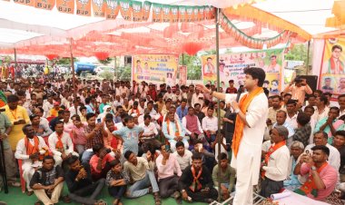 किसान हो या अन्य वर्ग सबको मिल रहा है जनकल्याणकारी योजनाओं का लाभ  - श्री ज्योतिरादित्य सिंधिया