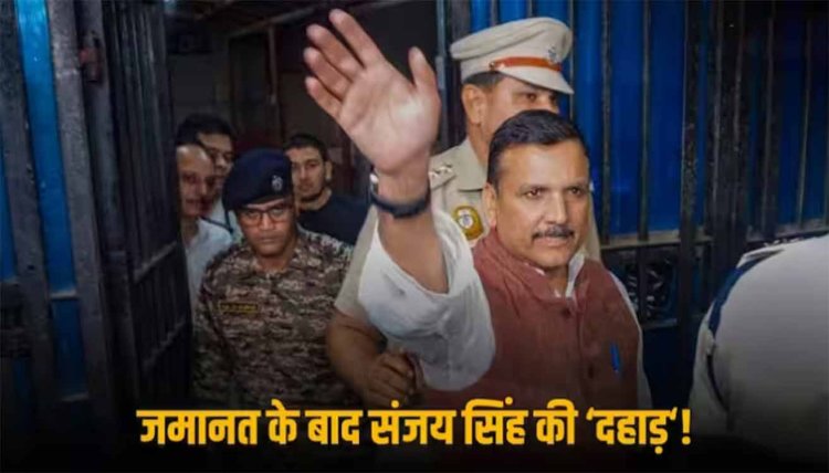 Sanjay Singh: ED को दिया चैलेंज, फिर सलाखों के पीछे पहुंचे संजय सिंह? जमानत पर बाहर आकर अब क्या कहा, जानें सब
