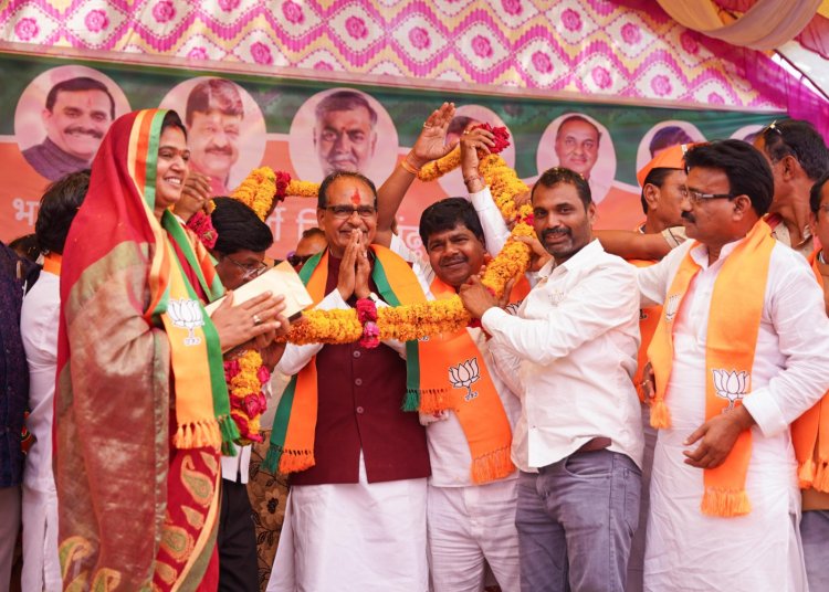 मोदी जी देश को अद्भुत दिशा में लेकर आए  - श्री शिवराज सिंह चौहान