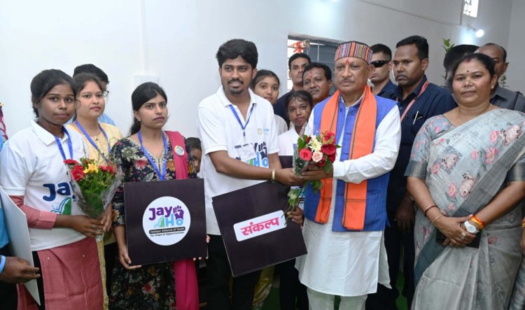 रायपुर : मुख्यमंत्री श्री विष्णुदेव साय ने किया 'संकल्प जशपुर' कार्यक्रम का शुभारंभ
