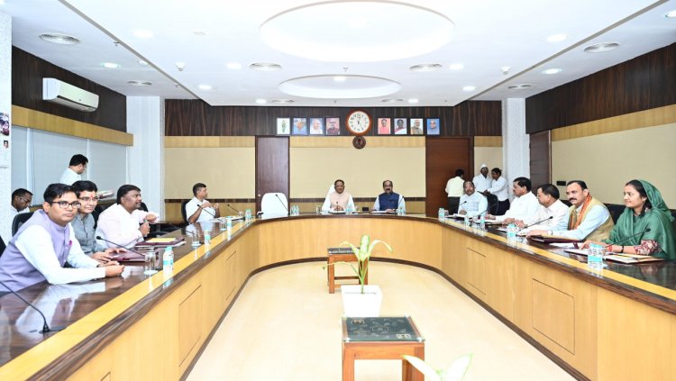 रायपुर : मंत्रिपरिषद की बैठक : दिनांक 20 सितम्बर 2024