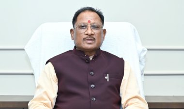 रायपुर : मुख्यमंत्री श्री विष्णु देव साय ने नवा रायपुर निवास कार्यालय में विधिवत कामकाज की शुरुआत की