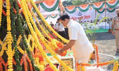 मंत्री श्री टेटवाल ने पुलिस स्मृति दिवस पर शहीदों को किया नमन