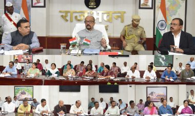 रायपुर : राष्ट्रपति श्रीमती द्रौपदी मुर्मु के प्र्रवास के संबंध में राज्यपाल श्री डेका ने तैयारियों की समीक्षा की