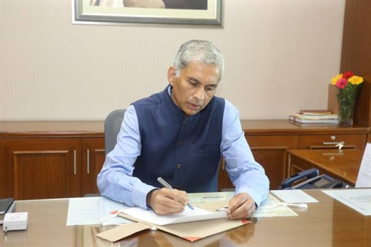 श्री अनुराग जैन ने मुख्य सचिव का पदभार ग्रहण किया