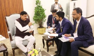 मुख्यमंत्री डॉ. यादव ने निवेशकों और उद्योग जगत के अग्रणी लीडर्स के साथ की वन-ऑन-वन मीटिंग्स