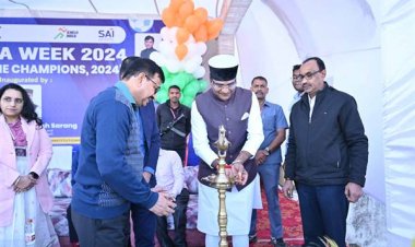 खेल एवं युवा कल्याण मंत्री श्री सारंग ने किया फिट इंडिया वीक 2024 का शुभारंभ