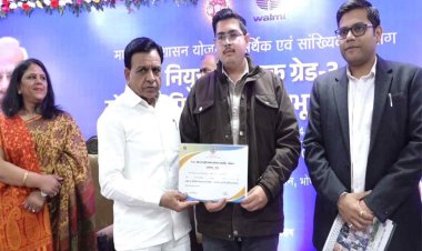भोपाल- योजना एवं आर्थिक सांख्यिकी के कर्मचारियों का प्रशिक्षण, प्रशिक्षण के समापन सत्र को उपमुख्यमंत्री जगदीश देवड़ा ने किया संबोधित