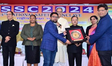 पॉवर जनेटिंग कंपनी के श्री सिंगाजी ताप विद्युत गृह को मिला प्रतिष्ठित कलिंगा सेफ्टी एक्सीलेंस अवार्ड