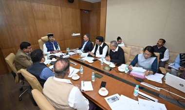 नेशनल गेम्स-2025 के लिये खिलाड़ियों को प्रशिक्षण के लिये बेहतर सुविधाएँ उपलब्ध करायें : मंत्री श्री सारंग