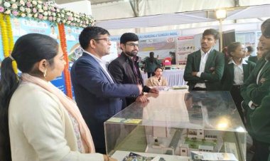 भोपाल के विज्ञान मेले में नगरीय विकास विभाग का स्टॉल