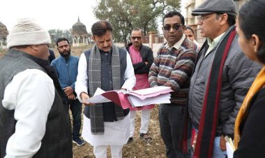 नैकहाई शौर्य स्मारक के कार्य समय-सीमा में करें पूर्ण: उप मुख्यमंत्री श्री शुक्ल