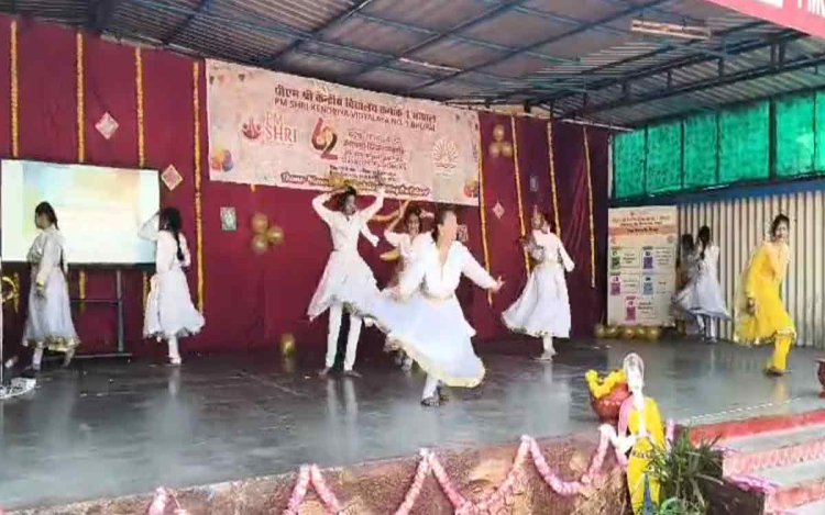 भोपाल- पीएम श्री केंद्रीय विद्यालय क्रमांक 1 का 62 वां स्थापना दिवस मनाया गया