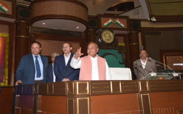 विधानसभा का शीतकालीन सत्र सोमवार से, विधानसभा अध्यक्ष ने लिया तैयारियों का जायजा।