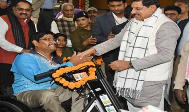दिव्यांगजन की सेवा और कल्याण आंतरिक सुख का विषय - मुख्यमंत्री डॉ. यादव