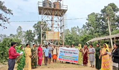 सूरजपुर : ग्राम हिराडबरी के निवासियों के लिए संजीवनी साबित हुआ जल जीवन मिशन