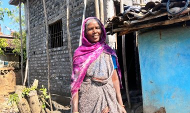 उत्तर बस्तर कांकेर : मानबाई के परिवार को खपरैल वाले कवेलू की जगह मिली पक्की छत