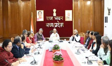 क्रियान्वयन गति को गतिमान करने का संकेत उपलब्धियां : राज्यपाल श्री पटेल