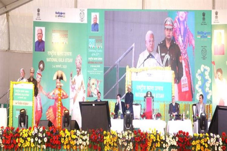 देश की सांस्कृतिक समृद्धि का महत्वपूर्ण स्त्रोत है बहुरंगी कलाएं : राज्यपाल श्री पटेल