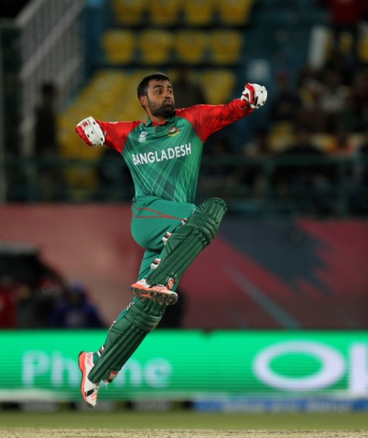 बांग्लादेश के खब्बू बल्लेबाज़ तमीम इकबाल ने अंतरराष्ट्रीय क्रिकेट से संन्यास लिया