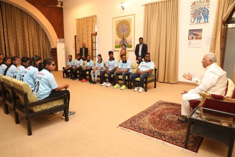 खिलाड़ियों की उपलब्धि पर प्रदेश को गर्व: राज्यपाल श्री पटेल
