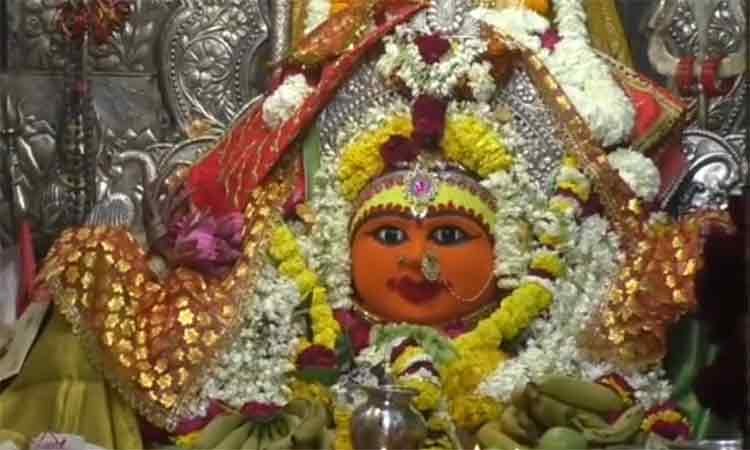 उज्जैन के हरसिद्धी मंदिर में घट स्थापना के साथ माघ मास की गुप्त नवरात्रि की शुरूआत हुई