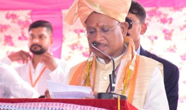 रायपुर : संत शिरोमणि आचार्य श्री विद्यासागर जी महाराज आध्यात्मिक चेतना के पुंज -  मुख्यमंत्री विष्णु देव साय