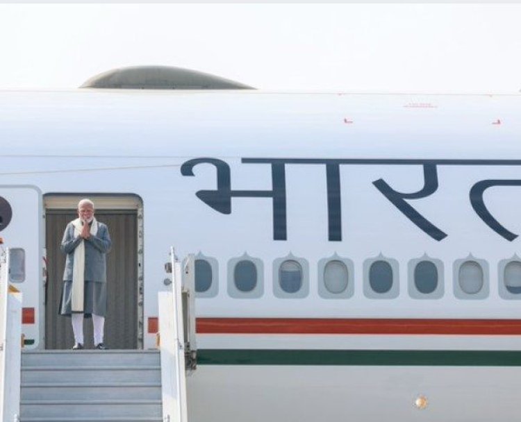 प्रधानमंत्री नरेंद्र मोदी फ्रांस और अमेरिका की ऐतिहासिक कूटनीतिक यात्रा पर हुए रवाना
