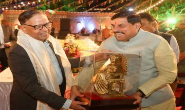 मुख्यमंत्री डॉ. यादव से वित्त आयोग के अध्यक्ष डॉ. पनगढ़िया एवं आयोग सदस्यों ने की भेंट