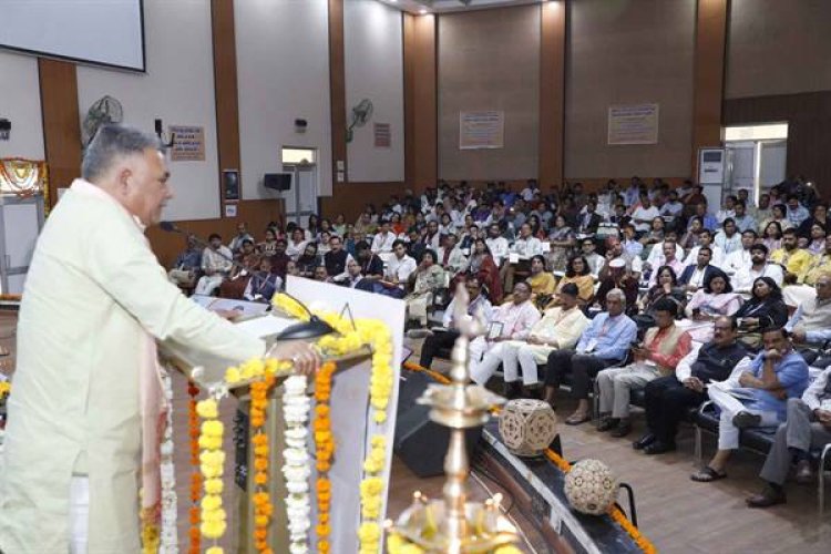 "राष्ट्रीय शोधार्थी समागम" भारतीय दृष्टि से शोध एवं अनुसंधान की दिशा में मील का पत्थर सिद्ध होगा : उच्च शिक्षा मंत्री श्री परमार
