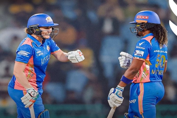 क्रिकेट: महिला प्रीमियर लीग में मुंबई इंडियंस ने यूपी वॉरियर्स को 6 विकेट से हराया