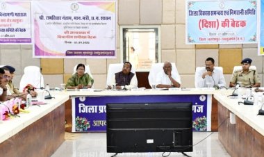 रायपुर : कृषि मंत्री श्री नेताम ने ली डीएमएफ, दिशा एवं सड़क सुरक्षा समिति की बैठक