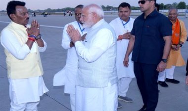 प्रधानमंत्री श्री मोदी ने नई दिल्ली के लिए किया प्रस्थान