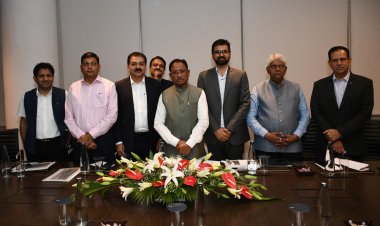 रायपुर : नवा रायपुर में मल्टिस्पेशियलिटी अस्पताल की स्थापना में शाल्वी ग्रुप की रुचि, मुंबई में मुख्यमंत्री श्री साय से की मुलाकात