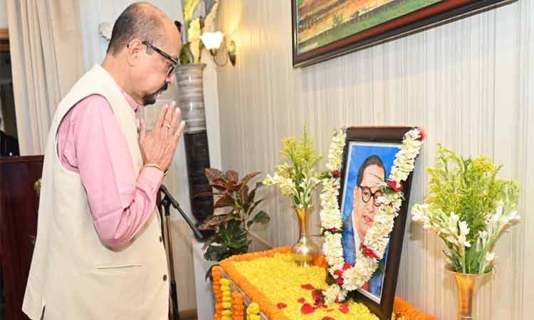 रायपुर : राज्यपाल ने भारत रत्न डॉ. भीमराव अंबेडकर को दी श्रद्धांजलि
