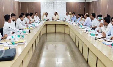 रायपुर : हाई सिक्योरिटी नम्बर प्लेट के संबंध में क्षेत्रीय परिवहन अधिकारियों एवं अनुबंधित कंपनियों की ली गई हाई लेवल बैठक