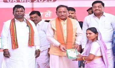 रायपुर : छत्तीसगढ़ के सभी पंचायतों में एक साल के भीतर मिलेगी बैंकिंग सुविधा: मुख्यमंत्री श्री साय