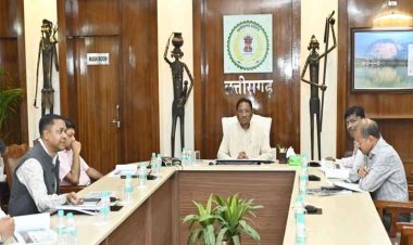 रायपुर : किसानों को मिले सिंचाई परियोजनाओं का लाभ : मुख्यमंत्री श्री विष्णु देव साय