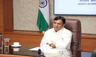 केंद्रीय मंत्री मनसुख मांडविया ने नमो फिट इंडिया साईकलिंग क्लब के 300 से अधिक साईकिल चालन क्लब के साथ की बैठक