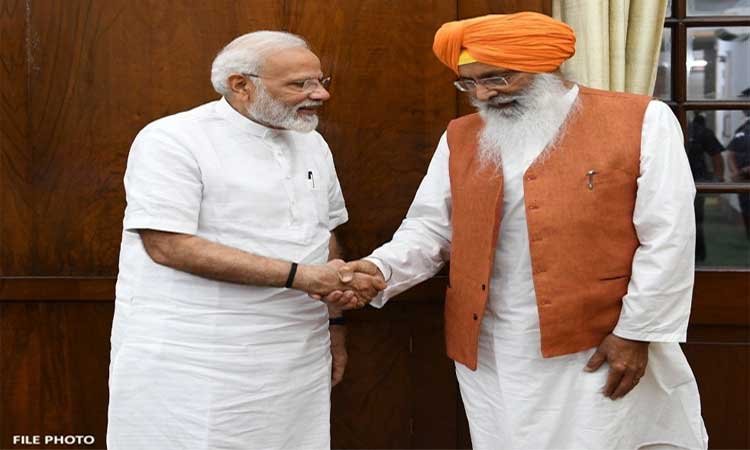 प्रधानमंत्री नरेन्‍द्र मोदी ने पूर्व केंद्रीय मंत्री सुखदेव सिंह ढींडसा के निधन पर शोक व्यक्त किया