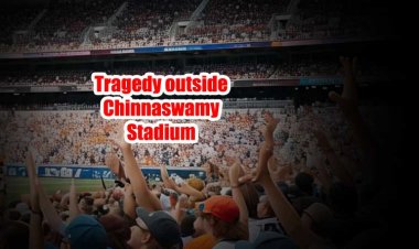 चिन्नास्वामी स्टेडियम के बाहर भीड़ बेकाबू, 11 की जान गई