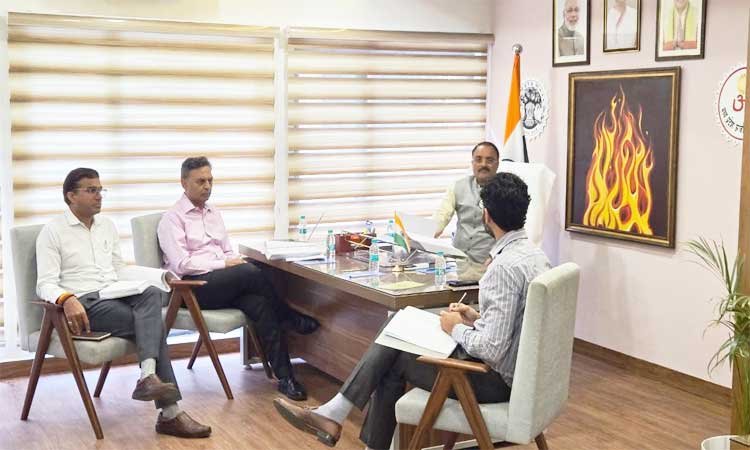 मंत्री श्री शुक्ला ने ली मध्यप्रदेश ऊर्जा विकास निगम के संचालक मंडल की बैठक